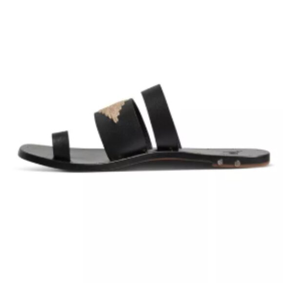 NEW BEEK Leather Brilliant Toe Ring Sandals for women 253 7T6 - Picture 8 of 9